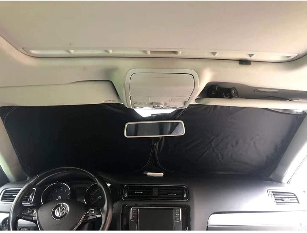 Skladacia slnečná clona do auta s logom